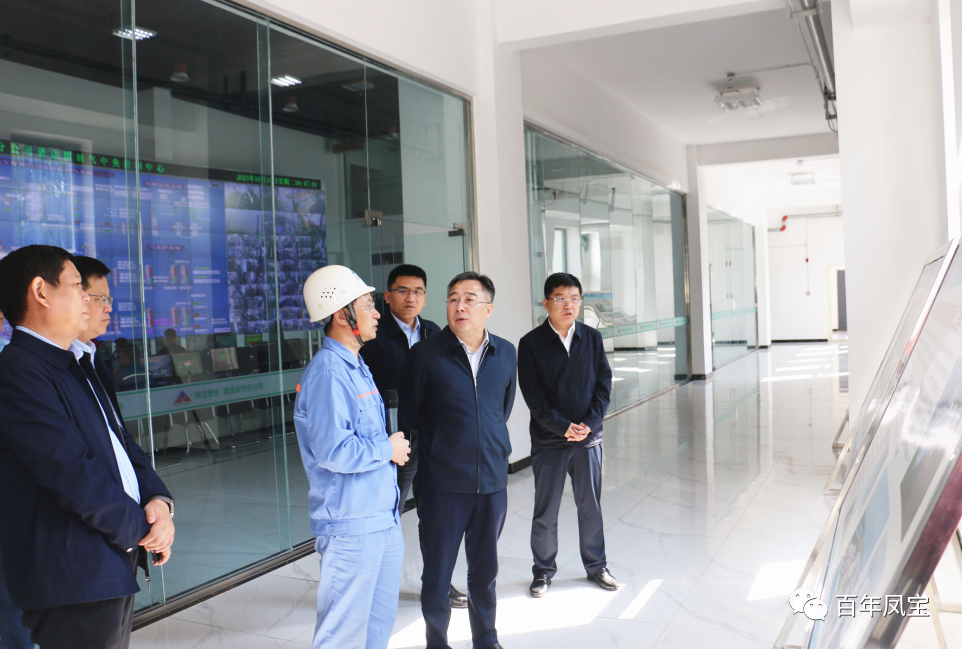 王新亭到安博在线-安博(中国)集团调研指导重点项目建设工作